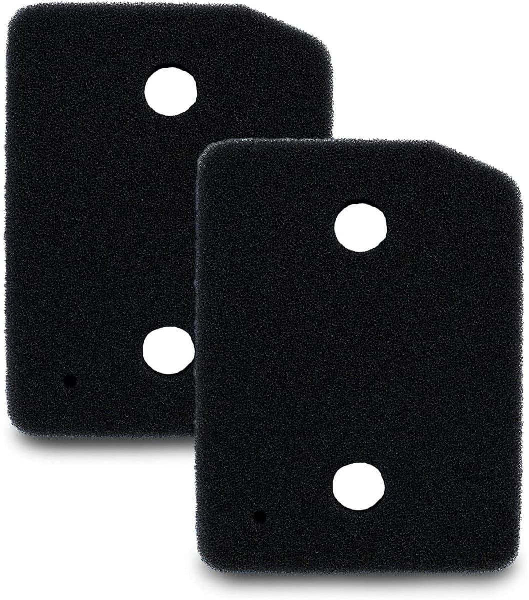 Dailygoods- Filter Set van 2 - Vervangingsfilters voor Miele 9164761 - Sponsfilter/Schuimfilter - Pluisfilter - Fijne/Grof 207 x 157 x 30 mm - 100% Made in Germany - Vervangingsfilter — afbeelding 1
