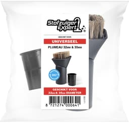 Universeel Plumeau 32mm en 35mm Geschikt voor Miele, Numatic Henry, Philips, AEG, Karcher, Bosch, Siemens etc. met een zuigbuis en/of handgreep diameter van 32mm en 35mm - Stofzuiger Hulpstuk — thumbnail 3