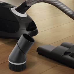 ronde borstel voor stofzuiger - 35 mm, geschikt voor Miele Compact C2 en SSP-10 voor verbeterde wendbaarheid - Onderdeel voor huishoudelijke apparaten - Stofborstelopzetstuk met draaifunctie voor Miele S-serie stofzuigers - Aansluiting voor meubel — thumbnail 2