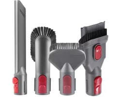 Opzetstukken set geschikt voor Dyson V15 V11 V10 V8 Steelstofzuiger - Mondstuk - Zuigmond - Borstel - Onderdelen Accessoires vervanging