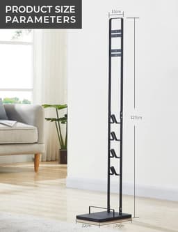 Stofzuigerhouder/Standaard Geschikt voor Dyson Stofzuiger - Vloerstandaard - Stofzuigerslang Houder - Accessoirehouder - Stofzuigerstandaard - Onderdelen - Accessoires - Stofzuiger Houder Voor V7, V8, V10, V11, V15 en DC58, DC59, DC62, DC74 — thumbnail 4