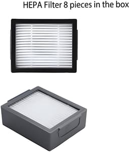 21-pack vervangende onderdelen geschikt voor iRobot Roomba accessoires E5, E6, E7, i7, i7+ / Plus IE serie: Hoog rendement filter multi-oppervlakte rubberen borstel roller hervulling — thumbnail 5
