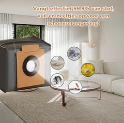 8 Stuks premium stozuigerzakken geschik voor Eufy Clean X8 Pro/X10 Pro Omni robotstofzuiger, stofzak, accessoireset, reserveonderdelen, grote capaciteit — thumbnail 4