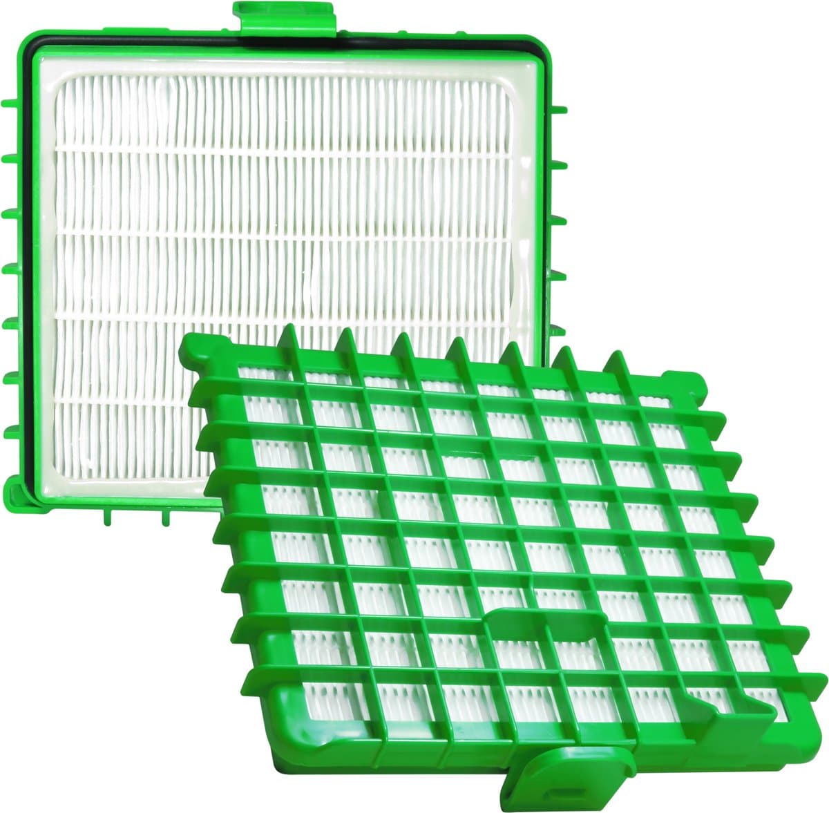 2x Dparts hepa filter geschikt voor Rowenta - stofzuiger hepafilter voor Silence Force - Silence Force Compact - Silence Force Extreme - Silence Force Extreme Compact - X-Trem Power - X-Trem Power XL - allergiefilter stofzuigerfilter ZR002901 — afbeelding 1