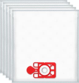 10x Dparts NVM-1CH stofzuigerzakken geschikt voor Numatic - voor Henry, Hetty en PPR240 series - nr. 604015 Hepa-Flo 1C — thumbnail 1