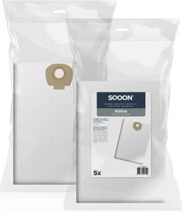 SQOON® Stofzuigerzakken Geschikt voor Nilfisk Alto / WAP / KEW AERO 20/25 & Makita VC2010 / VC2512 / VC3011 - 5 Stuks — thumbnail 5