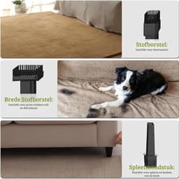 Luxe Kruimeldief – Snoerloos – Best Verkocht – Handstofzuiger – Vacuum Cleaner – 6000mAh – HEPA Filter – 10000PA – Lichtgewicht – Grijs — thumbnail 5