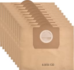 Stofzuigerzak voor Karcher WD3 WD3 Batterij WD3 Premium A2204 Vervanging stofzakken 6.959.-130 [Set 10] — thumbnail 1