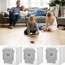 Dutchers® 12 Stuks Vervangende Stofzuigerzakken Geschikt voor iRobot Roomba - Compatibel met i8, i8+, i7, i7+, i6, i6+, i5, i5+, i4, i4+, i3, i3+, s9, s9+, j7, j7+ - Geschikt voor iRobot Onderdelen - Perfecte Pasvorm en Premium Kwaliteit — thumbnail 5