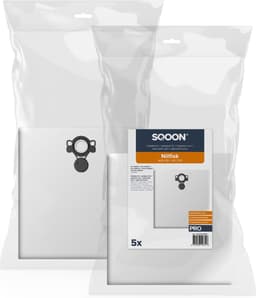 SQOON® Stofzuigerzakken PRO Geschikt voor Nilfisk Attix 30 / 40 / 50 Series & Makita VC3012 Series — thumbnail 1