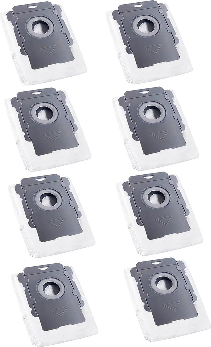 8 Stuks - Stofzuiger zakken geschikt - Stofzuigerzakken geschikt - Robotstofzuiger - Geschikt Voor iRobot Roomba Compatibel met i3/i4/i6/i7/i8/s9/j7 - Hoge Kwaliteit - Clean Base automatische afzuigstaion zak filterzak — afbeelding 1