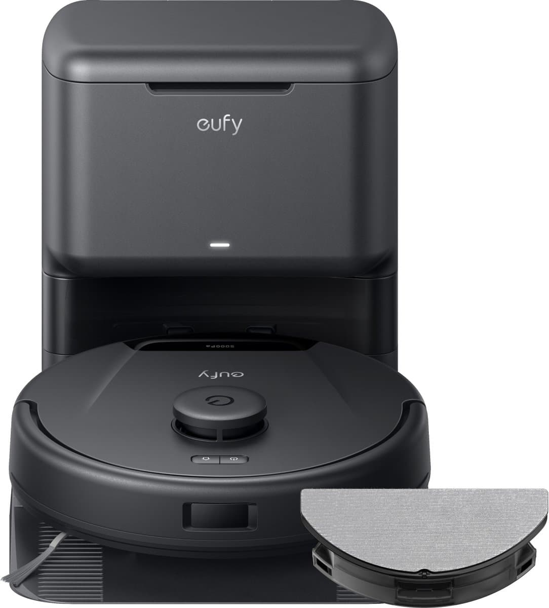 eufy Clean L60 Hybrid SES Robotstofzuiger met dweilfunctie - Robot Vacuum - 5.000Pa Zuigkracht - Met automatisch leegstation - Bestuurbaar via smartphone — afbeelding 1