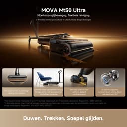 MOVA M50 Ultra - Wet & Dry - 800 ml - Zwart — thumbnail 2