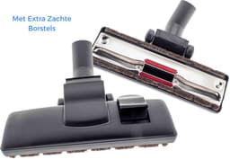 Kleanburg® - Universele Combizuigmond – 35 mm - 32 mm - Reduceerring– Extra zachte borstels - 1 stuk geschikt o.a. voor Miele - Bosch - AEG - Philips - Inventum - Numatic - Henry - Hetty - Nilfisk en vele anderen. — thumbnail 1