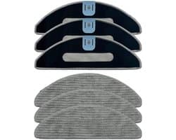 Pack van 6 Microvezel Dweilpads voor iRobot Roomba Combo i5, i5+, J5, J5+ - Herbruikbare Accessoires