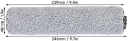 ZEYNOMAX- Stofzuigerborstel Vervanging - Borstelroller H11 - Stofzuigeraccessoires - Duurzaam ABS - Eenvoudige installatie - Lichtgewicht 134 g - Stofzuigeraccessoire — thumbnail 3