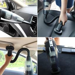 Stofzuiger, autostofzuiger, handstofzuiger, draadloos, snelladen, draagbaar, geschikt geschikt voor droog en nat schoonmaken in huis, keuken en auto. — thumbnail 2