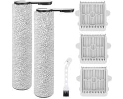 PromoHome Schuifbalk en HEPA Filters compatibel met Roborock F25 Reeks - 6 delig