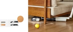 Tineco FLOOR ONE i7 Fold Premium - Nat en droog stofzuiger en dweil - 22.000 Pa Zuigkracht - Anti-Hair Tangling - 180° Vouwbare buis - Geluidsarm & hete lucht 85°C snelle droogtijd - 50 minuten accu - Lichtgewicht — thumbnail 4