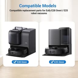 14 Stuks Stofzakken Set Compatibel met Eufy RoboVac E28 Omni/E25 Omni Robotstofzuiger — thumbnail 2