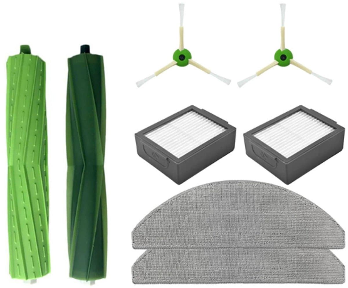Stofzuigeraccessoires- Geschikt voor iRobot Roomba comboCombo i5, i5+, j5, j5+ robotstofzuiger ( 8 stuks) — afbeelding 1