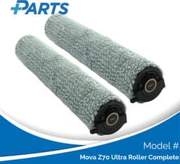 Mova Z70 Ultra Roller Complete Dweilborstels (2 Stuks, Plus.Parts® alternatief voor MV-Z60URC-MROLL) — thumbnail 1