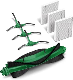 7-delige set: 1 Hoofdborstel + 3 Zijborstel +3 HEPA-filter - compatibel met iRobot Roomba Combo Essential (RVG-Y1 Y0112/Y0140/Y0110 Q0120 Q011) 104/105 VAC /105 Combo Robotstofzuiger — thumbnail 1