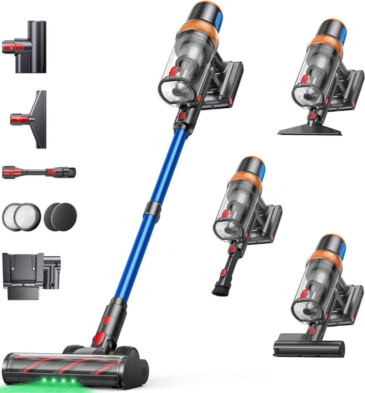 DYVNS® Steelstofzuiger Zonder Snoer - Draadloze Stofzuiger - Met Accu — afbeelding 1