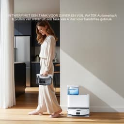 Teendow D63S Ultra - Robotstofzuiger - 10.000 Pa - Heetwaterreiniging — thumbnail 3