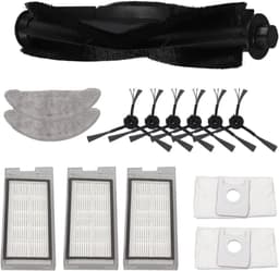 Stofzuiger Accessoire Kit - Borstel, Stofzak Vervanging - Schoonmaken Set 11 stks voor Robotstofzuiger - Inclusief 1 Hoofdborstel, 3 Filters, 2 Stofzakdoeken, 1 Paar Zijborstels — thumbnail 1