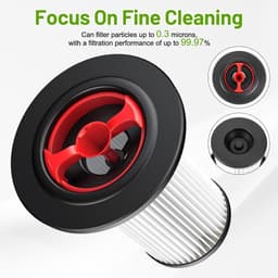 Filters - 2 Stuks - Geschikt voor Bosch Unlimited Gen2 8-Serie - HEPA Vervangingsfilter voor 12036642,12023349 — thumbnail 3
