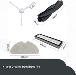 Replacements® Onderdelen geschikt voor Dreame D10 S en L10 S — thumbnail 2