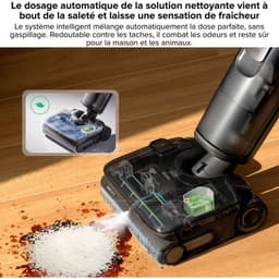 Roborock – F25 ACE Pro – Steelstofzuigwisser – 25.000 Pa – JetFoaming — thumbnail 5
