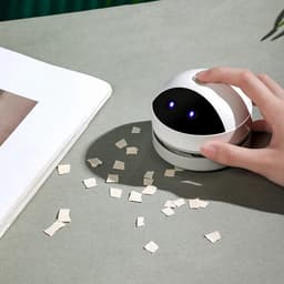 Mini tafelstofzuiger - Draagbaar en USB oplaadbaar - 360° krachtige zuigkracht - Ideaal voor bureau en auto - m-winkel — thumbnail 5