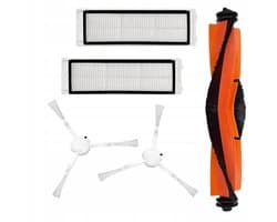AreoSe - Onderhoudsset met filters en borstels voor Xiaomi Vacuum X20+ / S20+ / X10+ / X10 / S10+