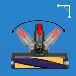 Zachte borstel voor Dyson V7, V8, V10, V11, V15 - LESXB11-V8 - Zeer efficiënt en wasbaar — thumbnail 4