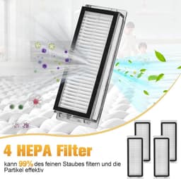 Geschikt voor Dreame L20 Ultra /Complete/ L30 Ultra Veegrobot Accessoires Vervangingsset Hoofdborstel Filter Zijborstel Accessoireset -22 stuks — thumbnail 2