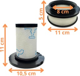 Filter voor Rowenta vervangingsfilter ZR009007/ZR009008 [Set 4] Rowenta X-Force Flex — thumbnail 2