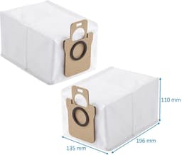 Dreame L10 Ultra, L20 Ultra en Xiaomi X10/X20 Serie Stofzakken (18 Stuks, Plus.Parts®) — thumbnail 5