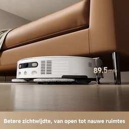 MOVA V50 Ultra Complete – Robotstofzuiger met Dweilfunctie - Zelfreinigend Station - 24.000 Pa Zuigkracht & Thermodweil - Slimme Navigatie - Geschikt voor Huisdierharen - Zwart — thumbnail 5