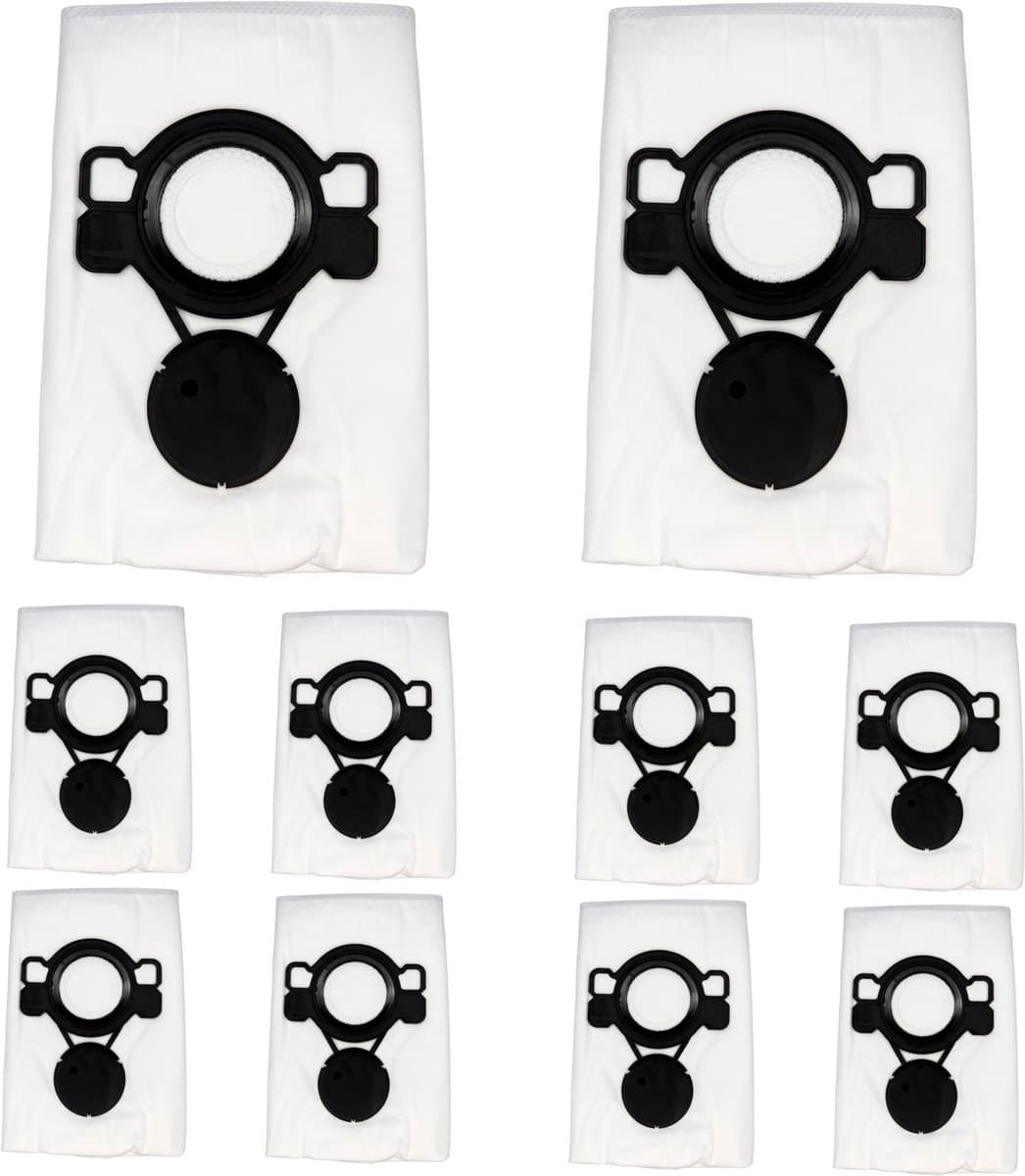 Stofzuigerzak geschikt voor Makita [Set 10] Vervangingszakken P-72899 voor Makita VC2000L VC2010L VC2012L VC2511L VC2512L VC3011L VC3012L VC3511L — afbeelding 1