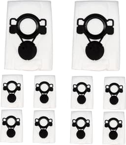 Stofzuigerzak geschikt voor Makita [Set 10] Vervangingszakken P-72899 voor Makita VC2000L VC2010L VC2012L VC2511L VC2512L VC3011L VC3012L VC3511L — thumbnail 1