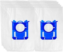Fixem® stofzuigerzakken geschikt voor Philips, AEG, Electrolux, Tornado, Zanussi - PowerGo - nr. Classic Long Performance - PH99 - FC8021/03 - FC8021/05 - GR201 - GR201S - GR201SM - S Bag - 10 Stuks — thumbnail 1