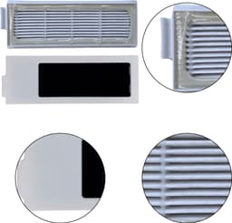Accessoirespakket voor Ecovacs Deebot T20 Omni/T20E Omni - Zak/Filter/Dweil/Zijborstel/Afzuigrol — thumbnail 4