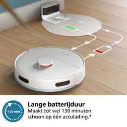 Philips HomeRun 2000 Series XU2000/20 - Robotstofzuiger met dweilfunctie - Wit — thumbnail 5