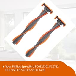 Replacements® - Borstels geschikt voor Philips Speedpro - 2 stuks - FC6721 t/m FC6729 - vervangt onderdeel CP1913/01 — thumbnail 1