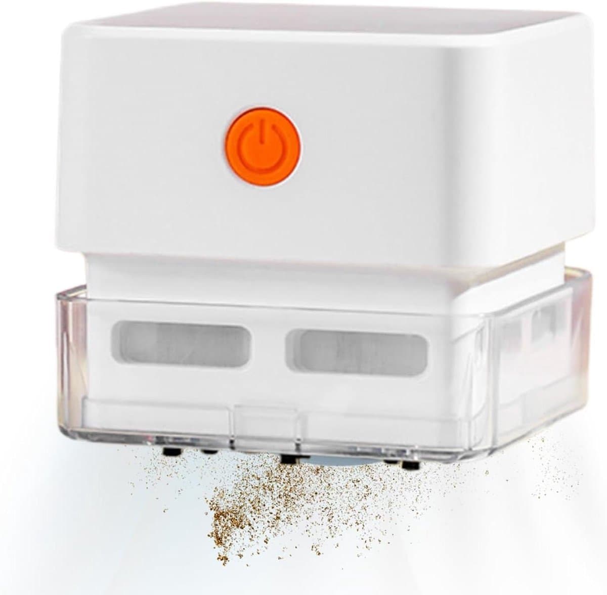 Bureau Stofzuiger - Mini Stofzuiger - Bureau Reinigen - Draadloos USB Opladen - 7.7 x 8.2 x 10.3 cm - Zwart — afbeelding 1