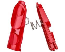 Dailygoody - Set van 2 veervergrendelingsknoppen - Reserveonderdelen Stofzuiger - Blauw - Geschikt voor Dyson V7 V8 V10 V11 V15 - Hoge kwaliteit en du...