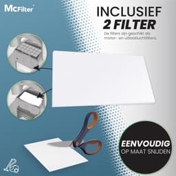 20 stofzuigerzakken geschikt voor KOENIC KVC 3221 A stofzuiger | McFilter YS 18 zakken | stofzak van meerlaags microvlies | incl. 4 microfilters, 4 motorfilters — thumbnail 2