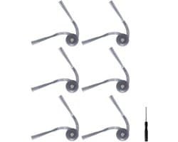 Dailygoods- Zijborstels - Compatibel met Roborock Q Revo Curv/Edge